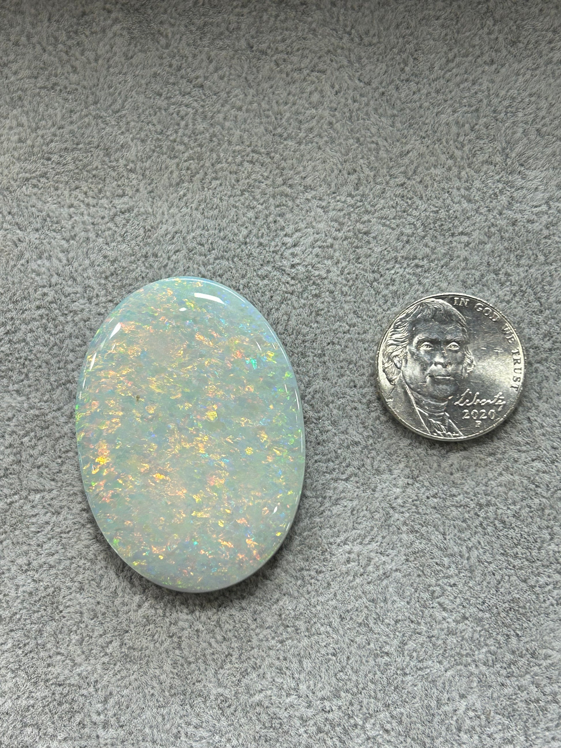Harlequin pattern Opal